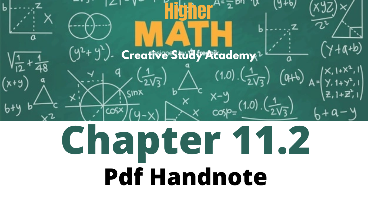 SSC Higher Math Chapter 11.2